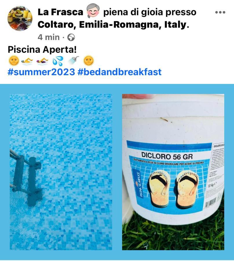 La Frasca Bed & Breakfast Coltaro Luaran gambar